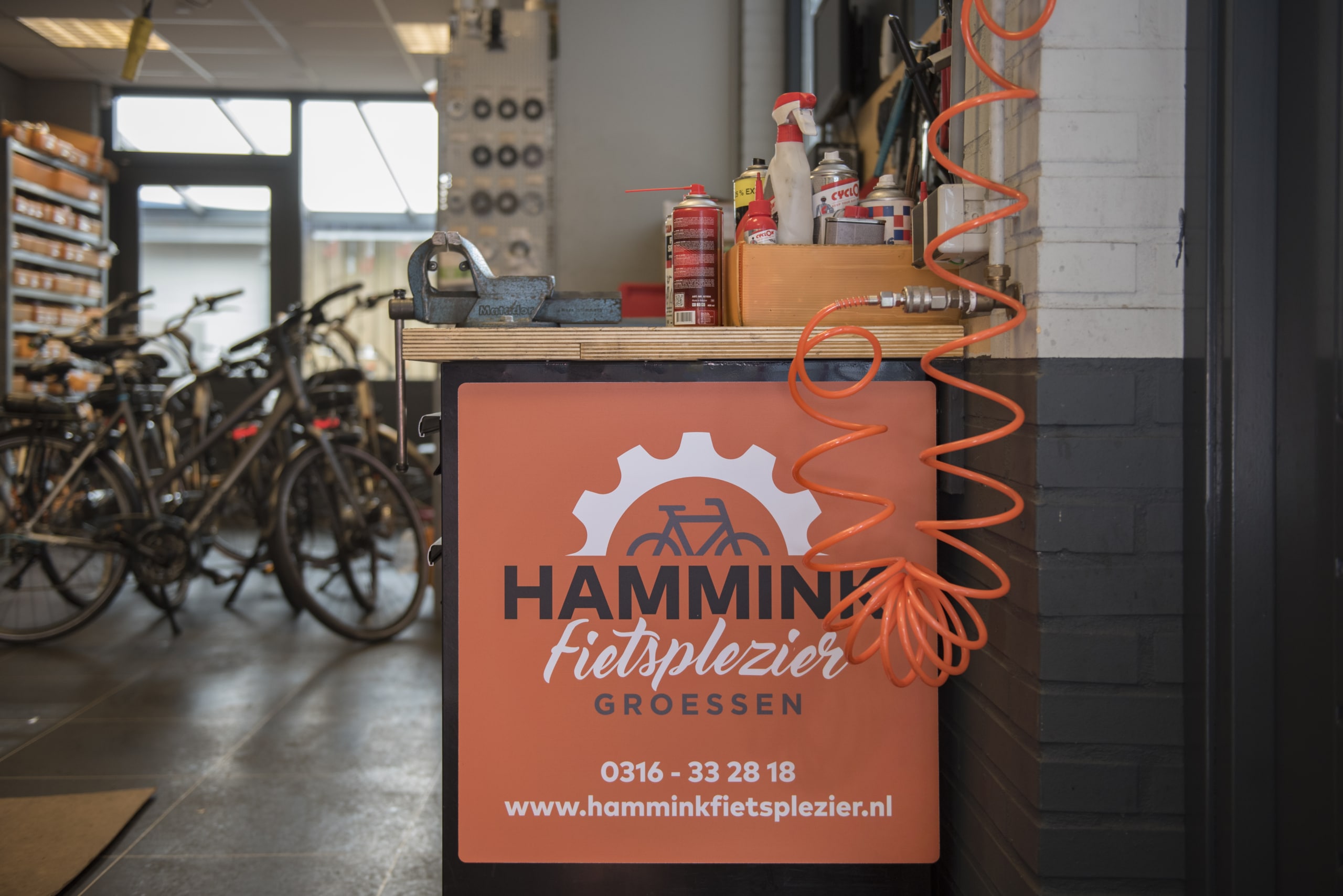 werkplaats hammink fietsplezier