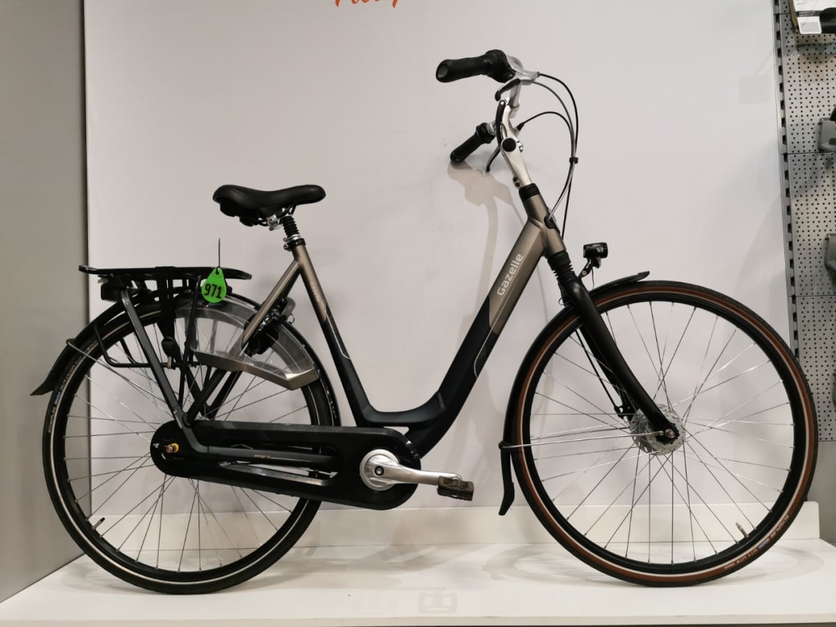 Gazelle Orange C8 Grijs Mat Dames 2019 - Hammink Fietsplezier