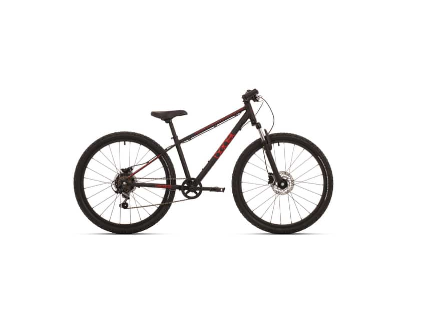 grijnzend Spotlijster rok Bike Fun Kids The Beast 24 MTB Disc Zwart/Rood Jongens 2022-