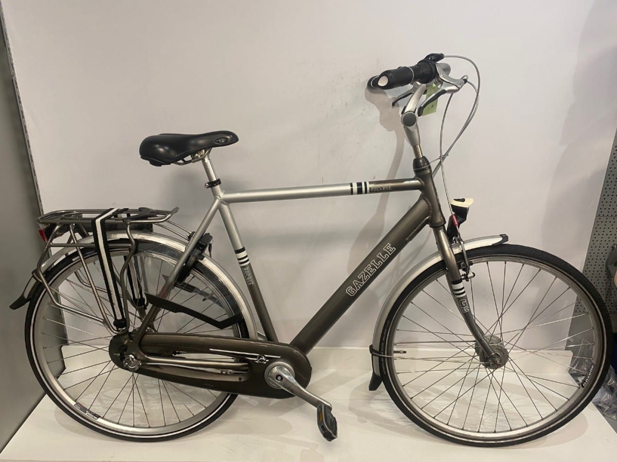 Gazelle Esprit Zilver Grijs N3 Heren . Hammink Fietsplezier